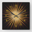 Buscar sunburst relojes de pared Starburst