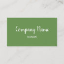 Buscar musgo tarjetas de visita Profesional