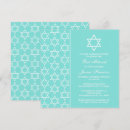 Buscar turquesa y blanco invitaciones Invitados