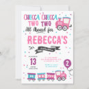 Buscar del tren invitaciones de cumpleaños Cualquier niño