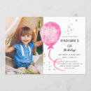 Buscar del confeti invitaciones de cumpleaños Foto