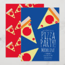 Buscar pizza party invitaciones Fiesta de pizza