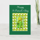 Buscar trébol de 4 hojas tarjetas Bendición