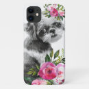 Buscar shih tzu iphone fundas Flores