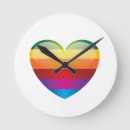 Buscar orgullo gay relojes de pared Bisexual