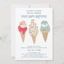 Buscar del cono de helado invitaciones Para todos