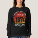 Buscar 1974 sudaderas Junio