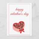 Buscar caja de chocolates postales Día de san valentín