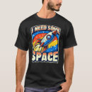 Buscar necesito mi espacio camisetas Humor