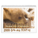 Buscar osos calendarios Negro