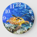 Buscar arrecife coral de relojes de pared Tortuga