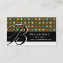 Buscar cool tarjetas de visita Monograma