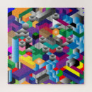 Buscar isométrico puzzles Patrón