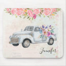 Buscar camión del vintage alfombrillas de raton Anticuado