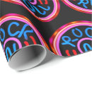 Buscar rock papel de regalo Negro
