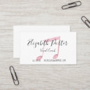 Buscar musical tarjetas de visita Vocal