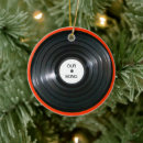 Buscar disco de vinilo adornos Navidad