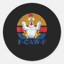 Buscar gallo antiguo pegatinas F caw f