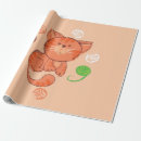 Buscar gato papel de regalo Bebé
