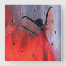 Buscar mujer relojes de pared Bailando