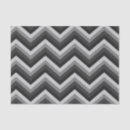 Buscar modelo zigzag de papel de seda Negro