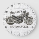 Buscar garaje relojes de pared Motocicleta