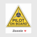 Buscar pilot pegatinas Aviación