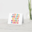 Buscar tenga un buen día tarjetas Floral