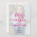 Buscar fantástico invitaciones Cincuenta y fabuloso