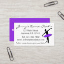 Buscar baile tarjetas de visita 9 º danza