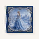 Buscar princesa cuadernos Azul