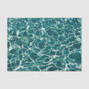 Buscar piscina papel de seda Azul