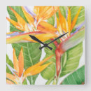Buscar exótico relojes de pared Flores