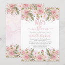 Buscar rosas bebés invitaciones Futura madre