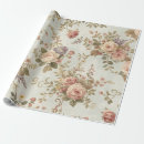 Buscar flores románticas papel de regalo General y unisex