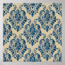 Buscar diseño floral antiguo posters Abstracto