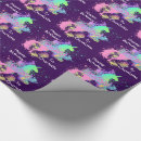 Buscar unicornios papel de regalo Colores arcoiris