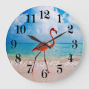 Buscar flamencos relojes de pared Tropical