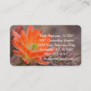 Buscar cactus del desierto tarjetas de visita Botánica