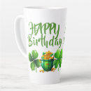 Buscar trébol verde tazas Para él
