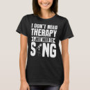 Buscar cantantes camisetas Músico