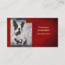 Buscar boston tarjetas de visita Perro