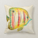 Buscar pescado cojines Azul
