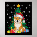 Buscar shiba inu arte Árbol de navidad