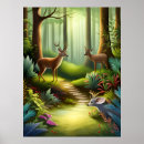 Buscar animales bosque posters Criaturas forestales