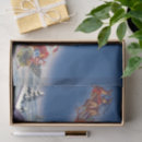 Buscar reindeer papel de seda Santa claus