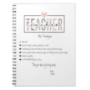 Buscar héroe libretas Profesora