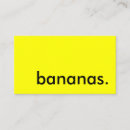 Buscar banana tarjetas de visita Fruta