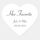 Buscar dama de honor corazon pegatinas Favores