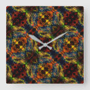 Buscar reflejo relojes de pared Negro